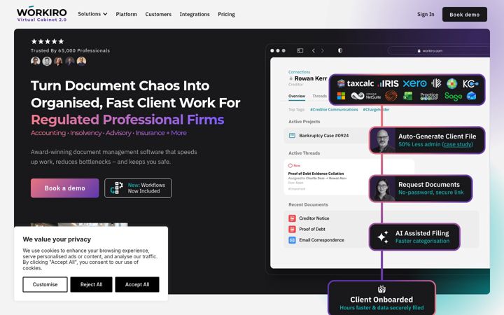 Screenshot of getbusy.com