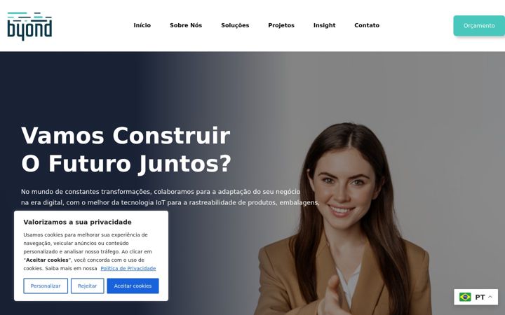 Screenshot of getbyond.com