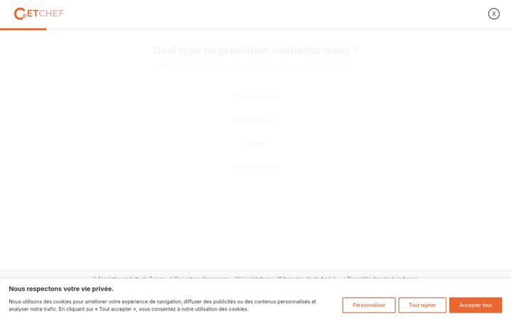 Screenshot of getchef.fr