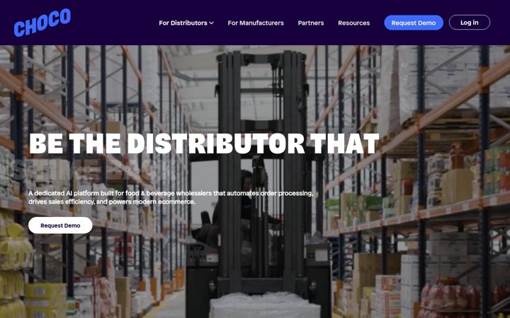 Screenshot of getchoco.com