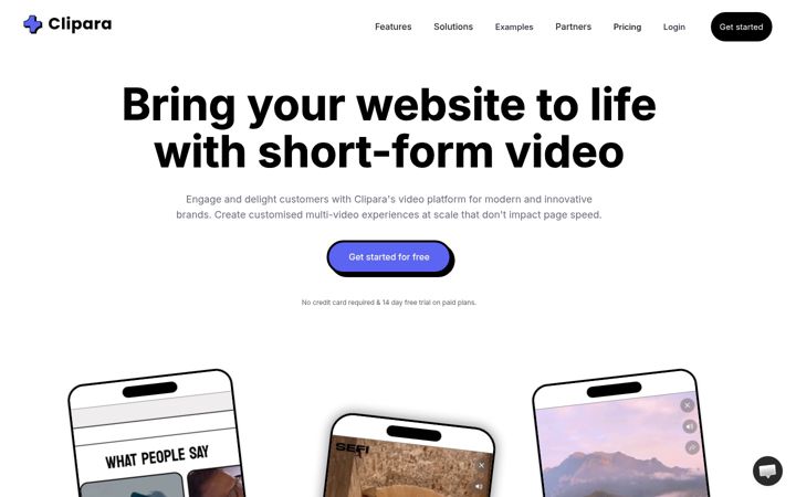 Screenshot of getclipara.com