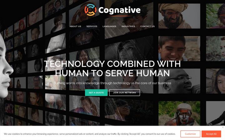 Screenshot of getcognative.com