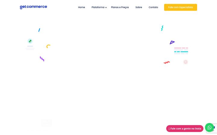 Screenshot of getcommerce.com.br