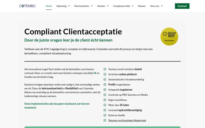 Screenshot of getcotembo.com