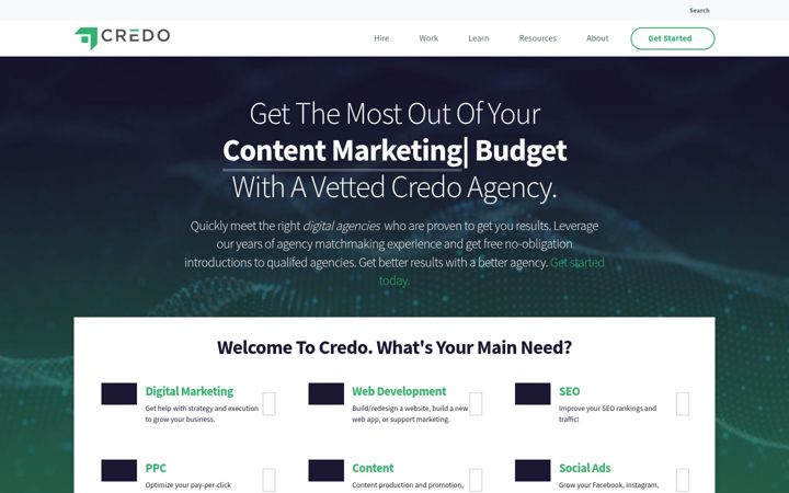 Screenshot of getcredo.com