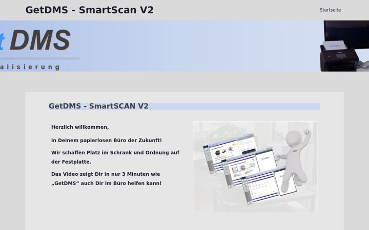 Screenshot of getdms.de