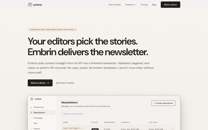 Screenshot of getembrin.com