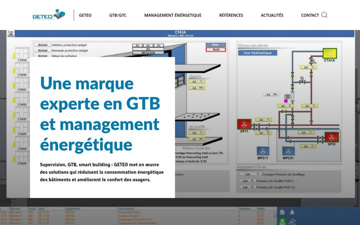 Screenshot of geteo.fr