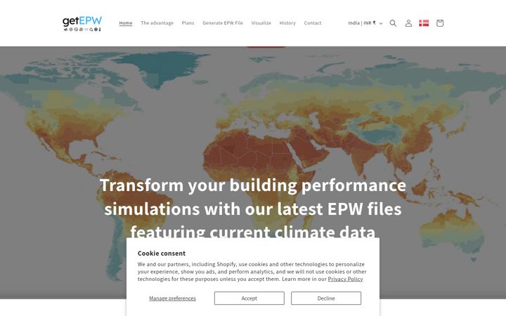 Screenshot of getepw.com