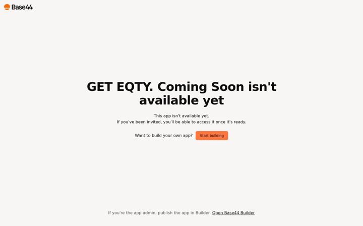 Screenshot of geteqty.com