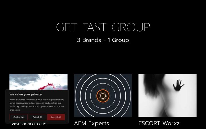Screenshot of getfast.be
