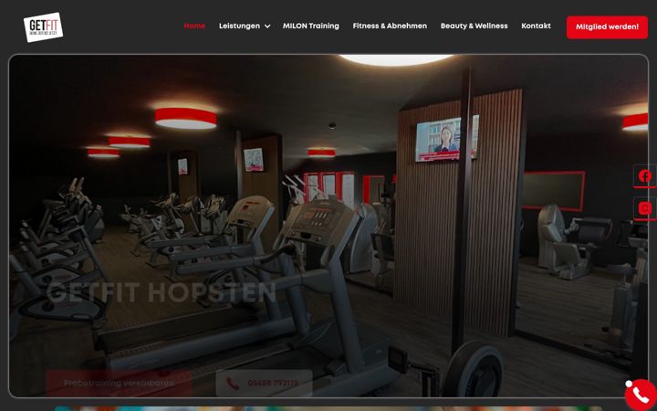 Screenshot of getfit-hopsten.de