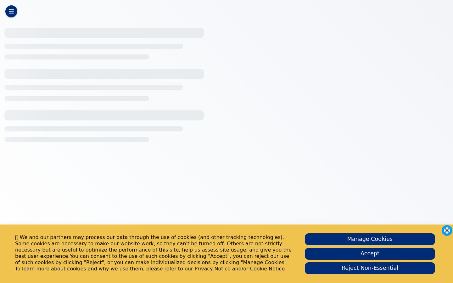 Captura de ecrã do banner de consentimento apresentado antes de qualquer interação
