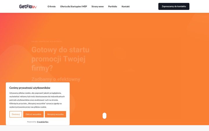Screenshot of getflow.design