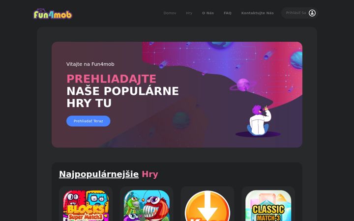 Screenshot of getfun4mob.com