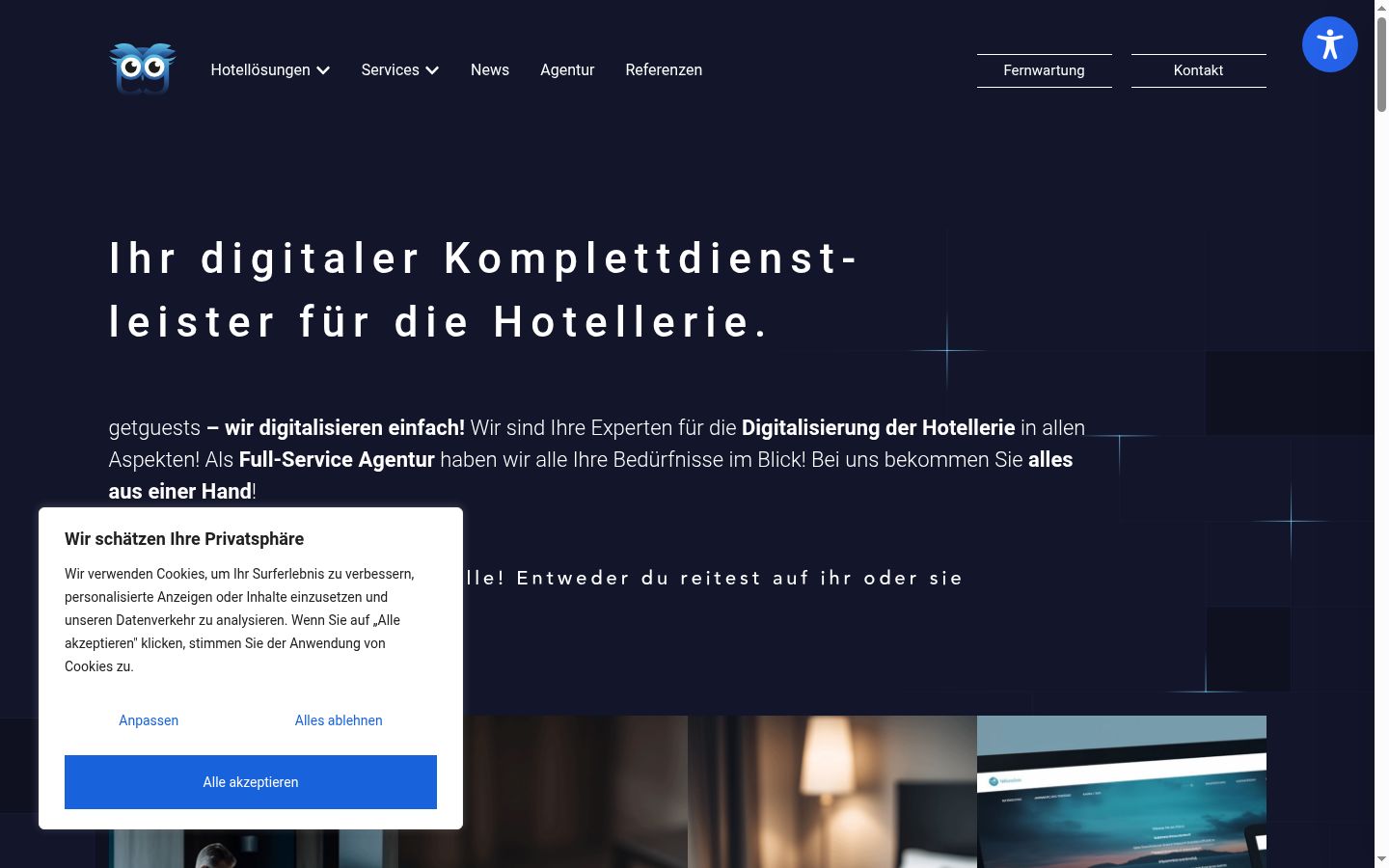 Ekraanipilt nõusolekubännerist, mida näidati enne mis tahes suhtlust