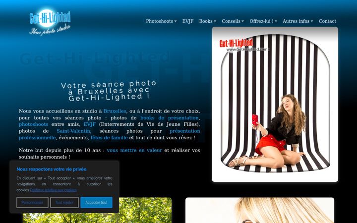 Screenshot of gethilighted.com