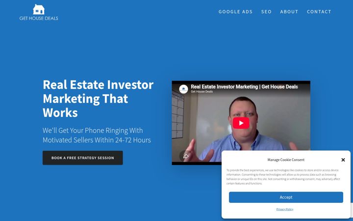 Screenshot of gethousedeals.com