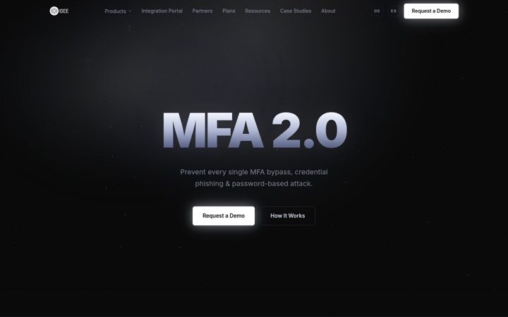 Screenshot of getidee.com