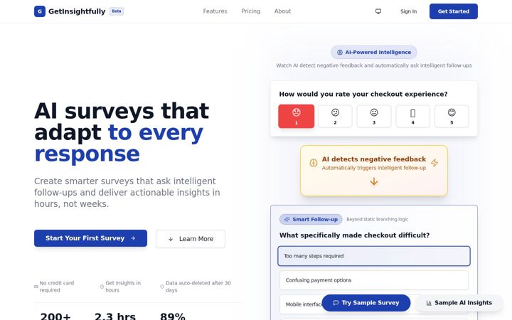 Screenshot of getinsightfully.com
