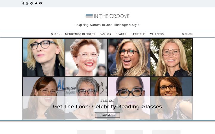 Screenshot of getinthegroove.com