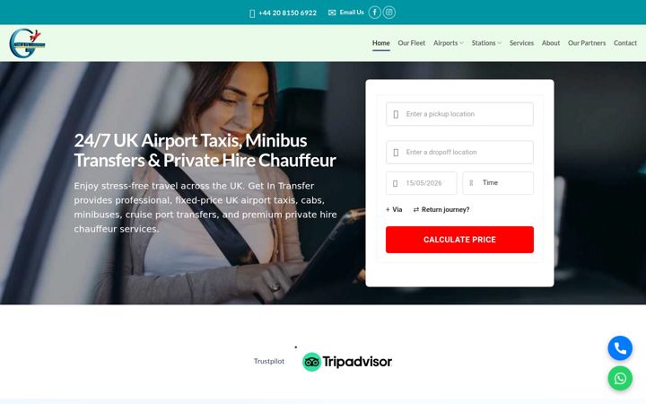 Screenshot of getintransfer.com