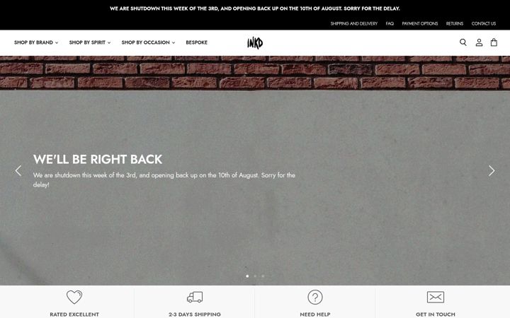 Screenshot of getitinkd.com