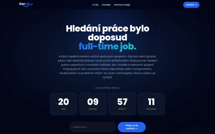 Screenshot of getjob.cz