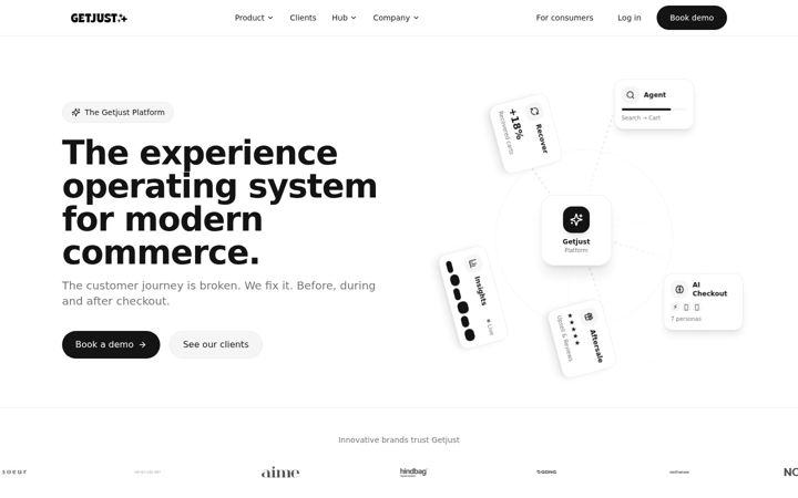 Screenshot of getjust.eu