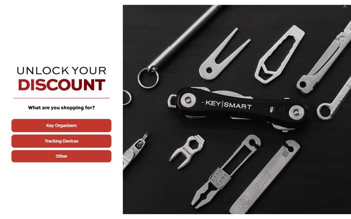 Screenshot of getkeysmart.com