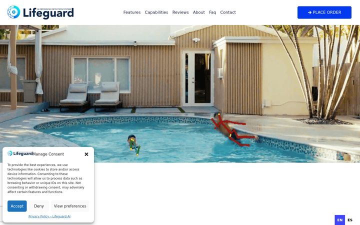 Screenshot of getlifeguard.ai