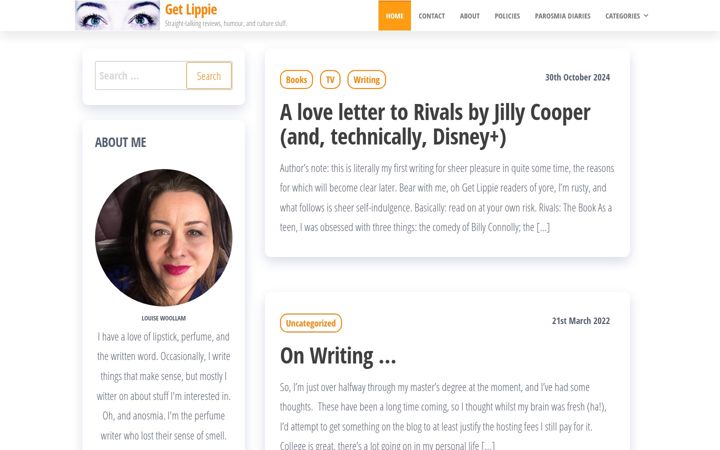 Screenshot of getlippie.com
