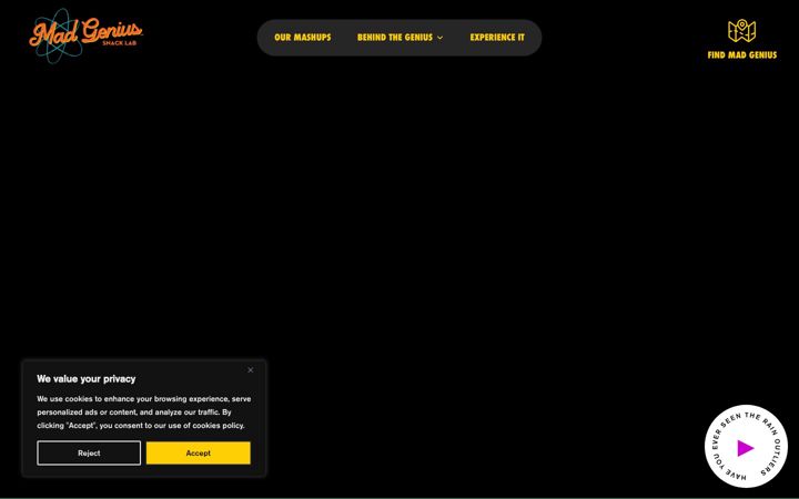 Screenshot of getmadgenius.com