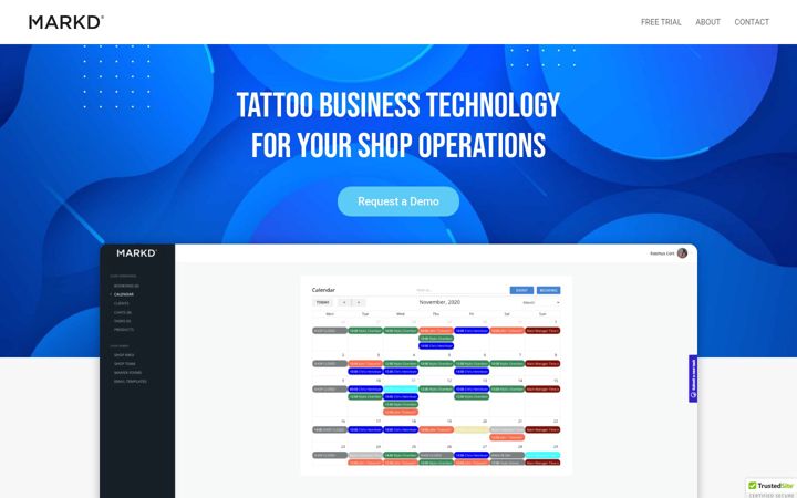 Screenshot of getmarkd.com