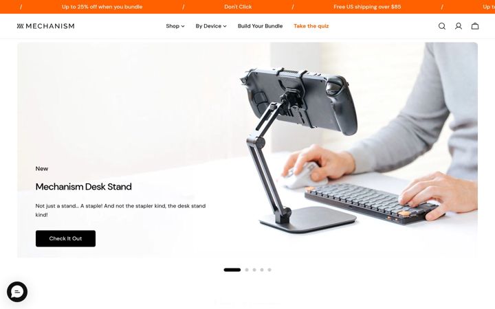 Екранна снимка на getmechanism.com