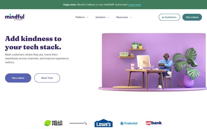 Screenshot of getmindful.com