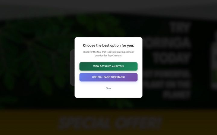 Screenshot of getmorangamagic.com