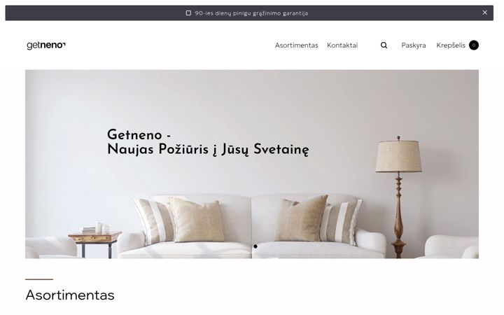 Screenshot of getneno.lt