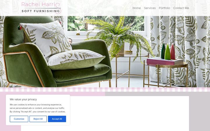 Screenshot of getnewcurtains.co.uk