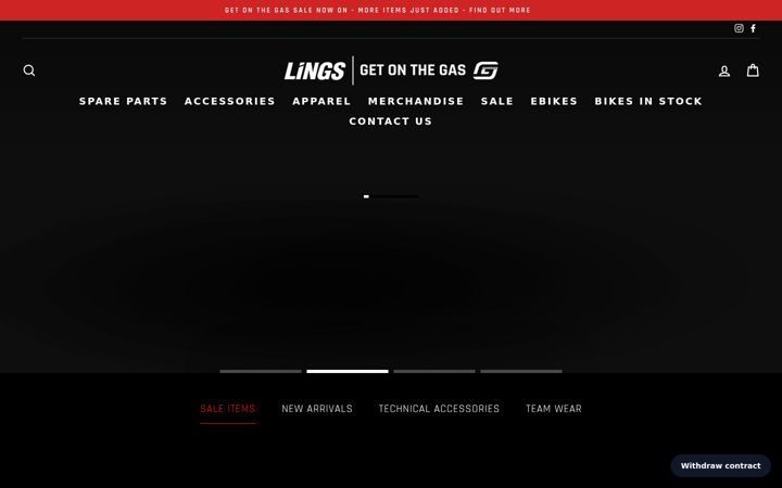 Screenshot ta' getonthegas.co.uk