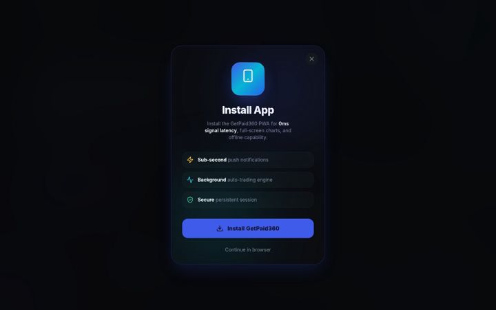 Screenshot of getpaid360.com
