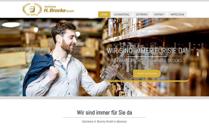 Screenshot of getraenke-brocks.de