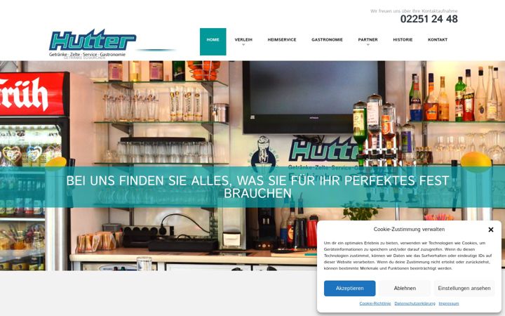 Screenshot of getraenke-hutter.de
