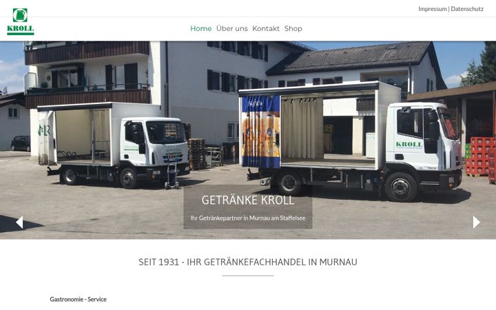 Screenshot of getraenke-kroll.de