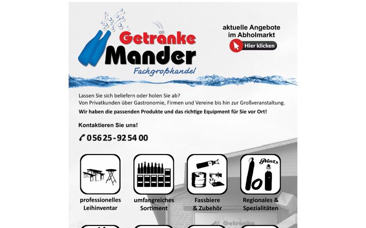 Screenshot of getraenke-mander.de
