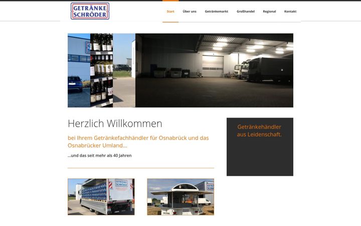 Screenshot of getraenke-schroeder.de