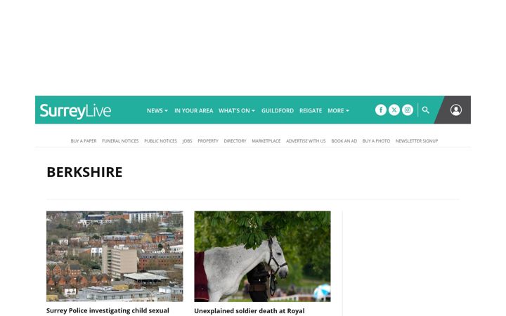 Screenshot of getreading.co.uk