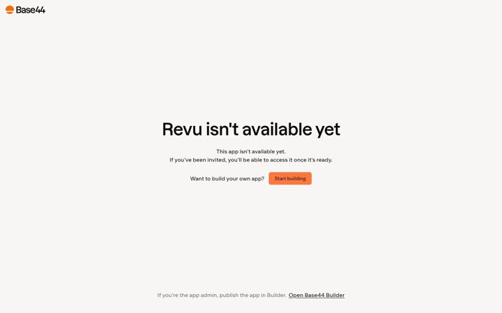 Screenshot of getrevu.io