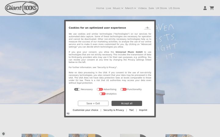 Screenshot of getrookery.com