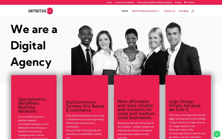 Screenshot of getset2go.com